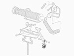 Silentblock per braccio anteriore superiore 19mm