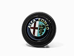 Horn button with Alfa Romeo logo