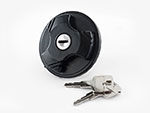 Fuel tank cap with key (bayonet fitting)