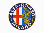 Applicabile ricamato Alfa Romeo Milano (24,5cm)