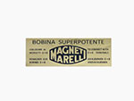 Adesivo oro Magneti Marelli 