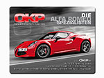 Tappetino per il mouse Alfa Romeo 4C OKP