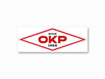 Adesivo OKP since 1986 (12 x 4 cm)