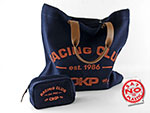 Pouch OKP Racing Club sea blue washed