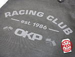 Shopper bag OKP Racing Club army green washed