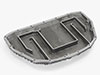 Oil pan lower part 1300 - 2000cc 105 models Alloy