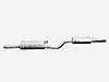 Centre + rear exhaust muffler 750 / 101 Sprint