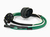 Set HT leads 7mm green 101 / 105 / A / GL / 75