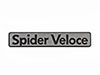 Scritta  "Spider Veloce" 190mm Spider 83 - 89