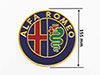 Embroidered iron-on patch Alfa Romeo (6