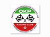 Adesivo OKP Racing Club rotondo (8cm)