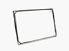 Rear number plate chrome frame Alfa 280 x 200mm